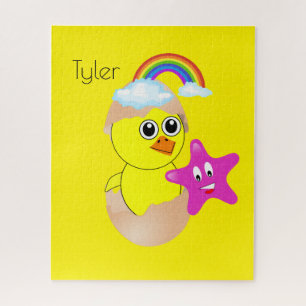 Puzzles Yellow Duck Rainbow