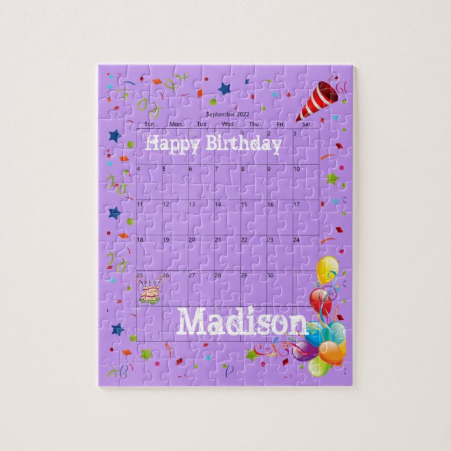 PuzzlesHappy Birthday September 2022 Jigsaw Puzzle (Vertical)