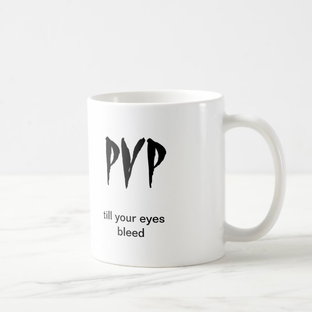 PVP Online Gaming Mug (Right)