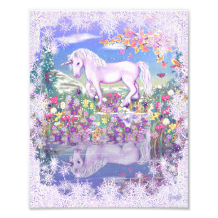 PW Snowflake Photo Print