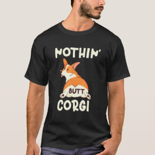Pwc Pem Welsh Corgi Cute Butt Paw Owner Dog Pet T-Shirt