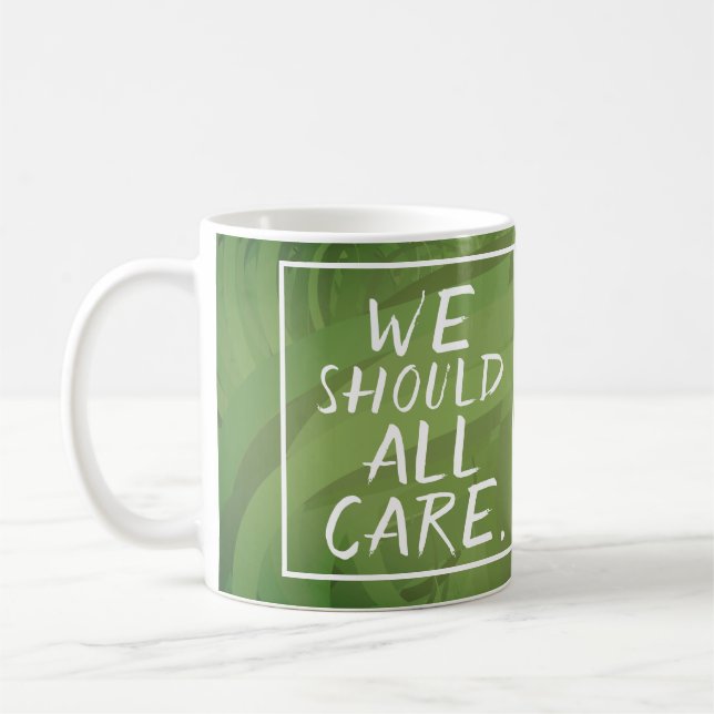 PWDP we care mug (Left)