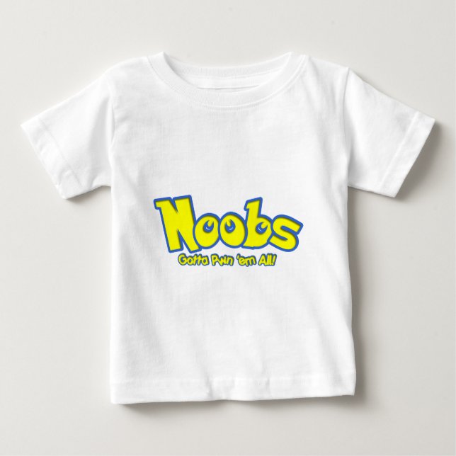 Pwn Noobs Baby T-Shirt (Front)