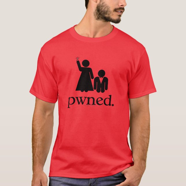 Pwned (dark shirts) T-Shirt (Front)