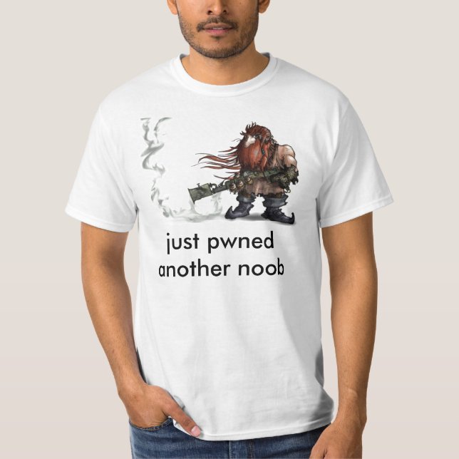 Pwned some noobs T-Shirt (Front)
