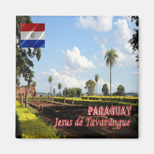 PY - Paraguay - Jesus of Tavarangue Magnet