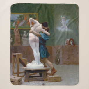 Pygmalion and Galatea Sherpa Blanket