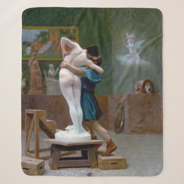 Pygmalion and Galatea Sherpa Blanket (Front)