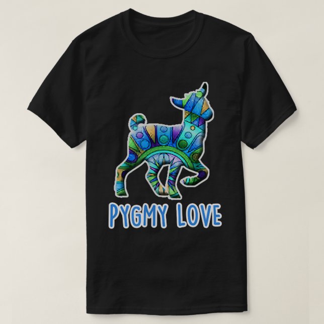 Pygmy Goat Love  Cute Funny Goats Graphic Tee  (Design Front)