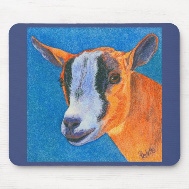 Pygmy Goat Mousepad (Front)