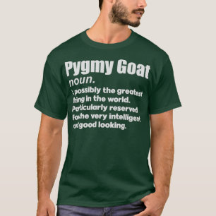 Pygmy Goat pet lover gifts definition  T-Shirt