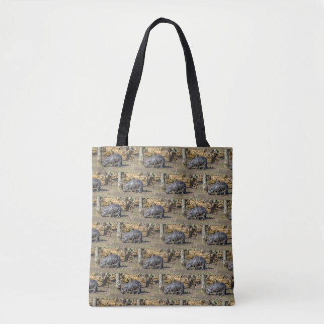Pygmy hippo at the zoo Tote Bag (Front)