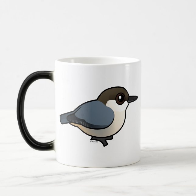 Pygmy Nuthatch Magic Mug (Left)