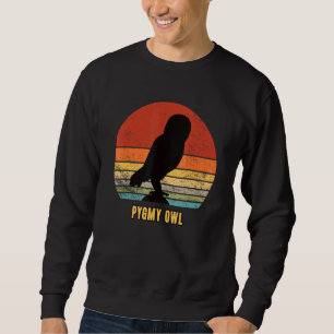 Pygmy Owl little Owls Bird Night Moon Owl Sweatshirt
