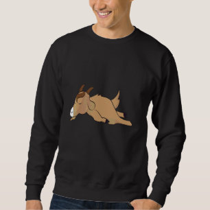 Pyjamas Children Snooze Light Children Goat Sleep Sweatshirt
