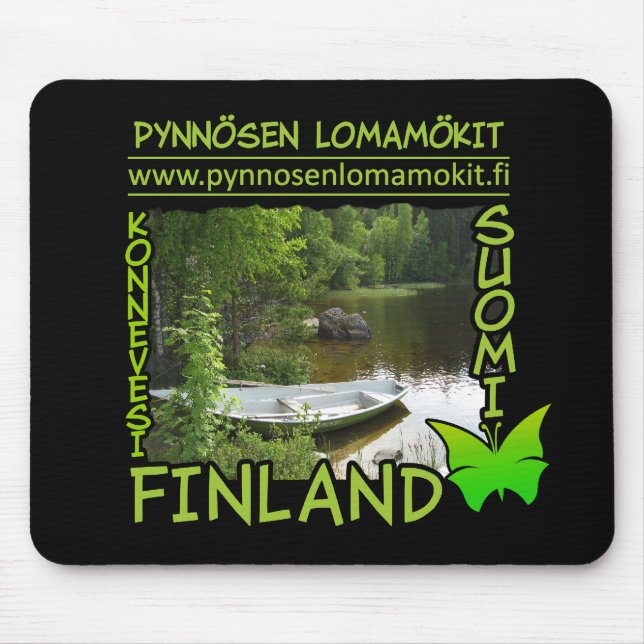 Pynnösen Lomamökit mousepad (Front)