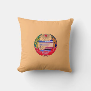 Pyongyang, North Korea (DPRK) Hermit Kingdom Cushion