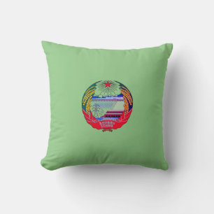 Pyongyang, North Korea (DPRK) Hermit Kingdom Cushion