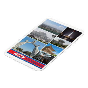 Pyongyang - North Korea - Magnet