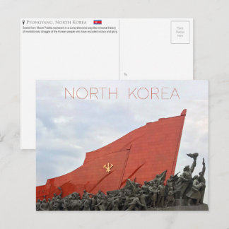 Pyongyang, North Korea Postcard