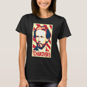 Pyotr Ilyich Tchaikovsky Classical Music Composer  T-Shirt