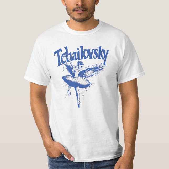 Pyotr Ilyich Tchaikovsky, SWAN LAKE T-Shirt (Front)