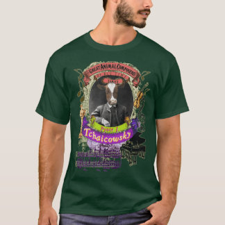 Pyotr Tchaicowsky Tchaikovsky Cow al Music T-Shirt