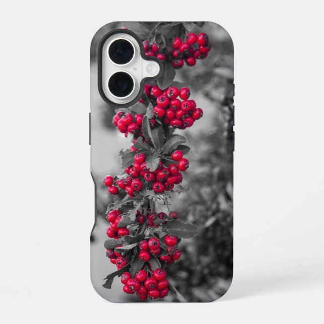 Pyracantha Berry Phone Case (Back)