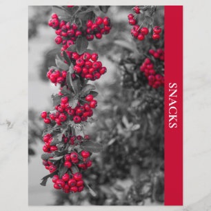 Pyracantha Berry Snacks Recipe Divider
