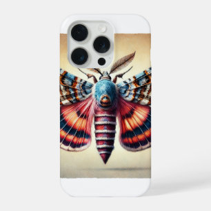 Pyralid Moth 170724IREF247 - Watercolor iPhone 15 Pro Case