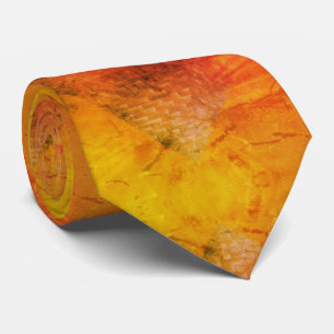 Pyramid Ancient Style Golden Pyramid Tie