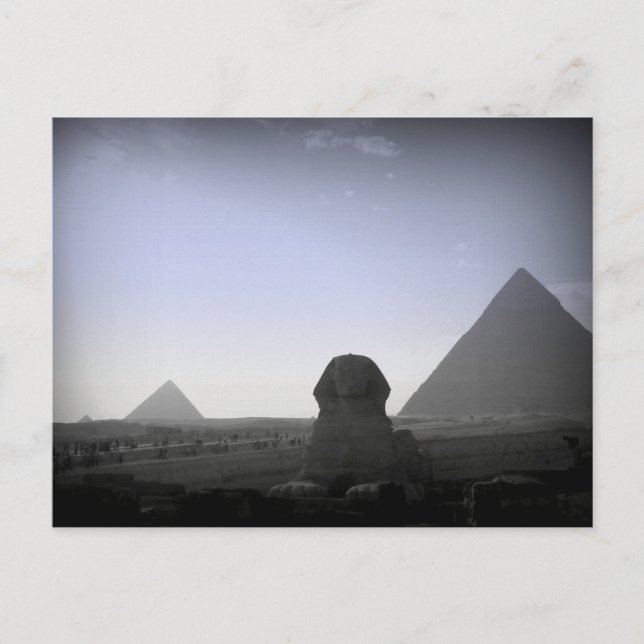 Pyramid and Sphinx Postcard (Front)
