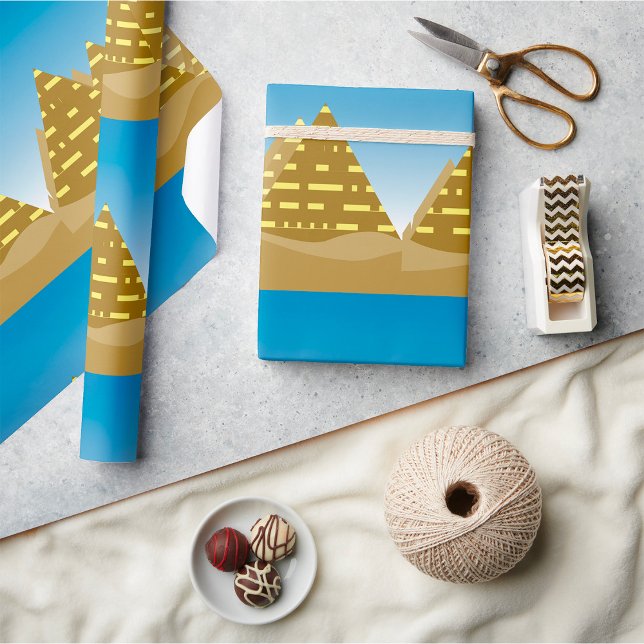 Pyramid City Wrapping Paper (Creator Uploaded)