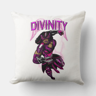 Pyramid Divinity Throw Pillow