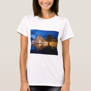 Pyramid in Louvre Museum,Paris,France T-Shirt