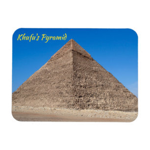 Pyramid of Cheops - Cairo, Egypt Magnet