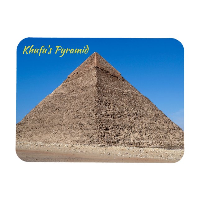 Pyramid of Cheops - Cairo, Egypt Magnet (Horizontal)