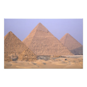 Pyramid of Menkaure Mycerinus), Pyramid of Photo Print