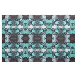 Pyramid of Skulls After Cezanne Fabric