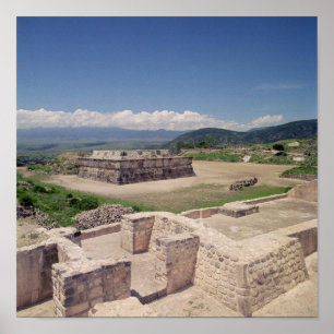 Pyramid of the Feathered Serpent Poster