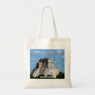 Pyramid Of The Magician, Uxmal, Mexico Tote Bag