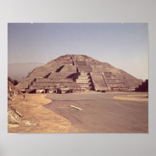 Pyramid of the Moon, built c.100-350 AD Poster