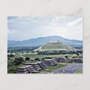 Pyramid Of The Sun, Teotihuacan Complex Postcard