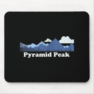Pyramid Peak Bagger New York NY Climbing Hiking  Mouse Pad