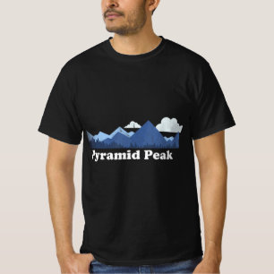 Pyramid Peak Bagger New York NY Climbing Hiking T-Shirt