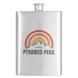 Pyramid Peak Hip Flask