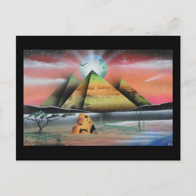 Pyramid Postcard. Postcard (Front)