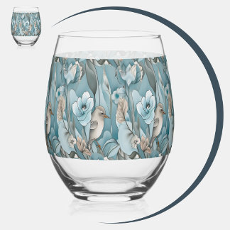 Pyramid Reflection Stemless Wine Glass