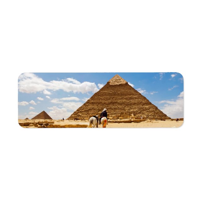 Pyramid Return Address Label (Front)