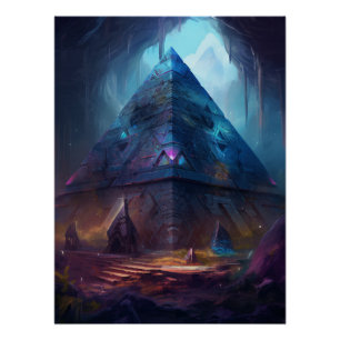 Pyramid Structure Poster